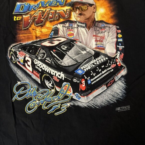 Dale Earndart Vision Of A Champion Chase Shirt Men’s Size 2XL Black E13 - Picture 10 of 10